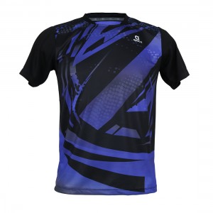 Apacs Dry-Fast T-Shirt (RN10115) - Black/Blue 
